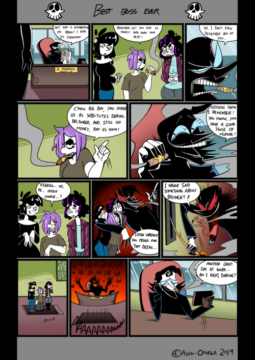 bittersweet-gothventures: - Best boss ever -  | PREVIOUS