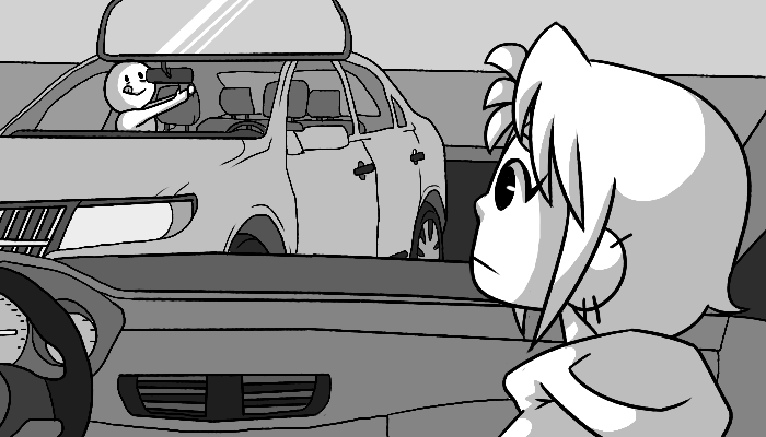 southpauz:  True storyWhile I was in the car (waiting for my mom to get back from