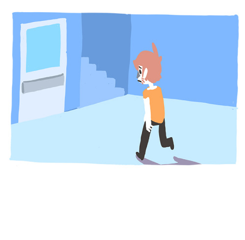 linewebtoon:  Every door I encounter. @owlturdcomix 