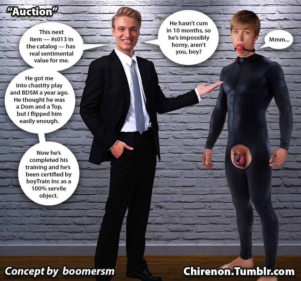 chirenon:Up for Auction:  At the debut of boyTrain inc, Boomer decides to sell off