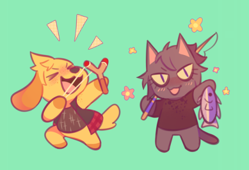maplebars:  i can’t play pocket camp on my cruddy phone but i can at least draw this to ease the pain…… :’) 