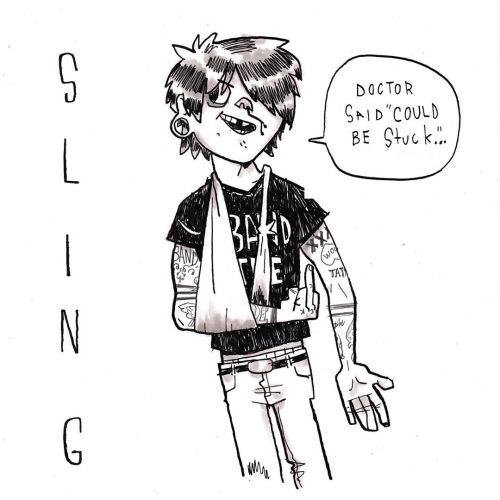 Yeah right. #inktober2019 #inktober #sling . . . #punk #scene #hardcore #emo #straightedge #music #b