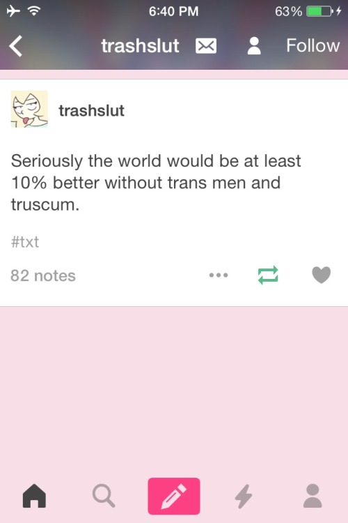 five-point-palm-exploding-heart: Ignoring truscum; trans men are still a part of the transgender com