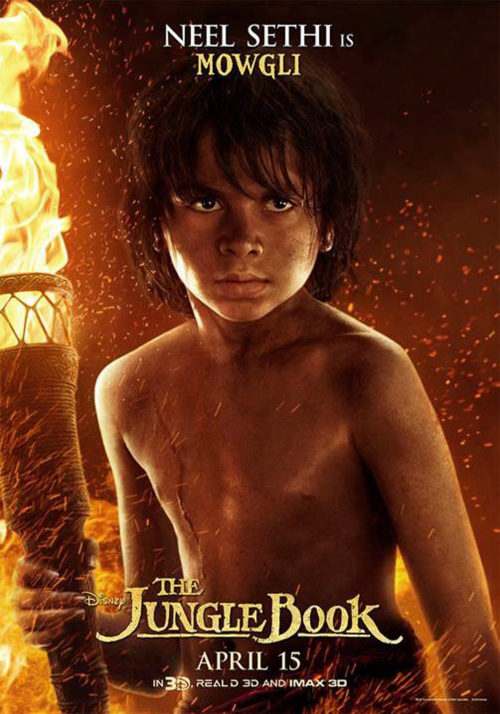 Jungle Book character posters.