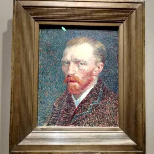 I took so many pictures but none can do Van Gogh justice. #vincentvangogh