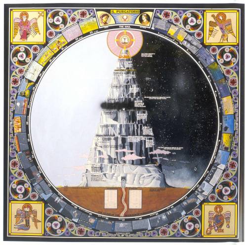 noise-vs-signal:A series of works by Paul Laffoley: Absolute Black. The Alchemy of Breathing. Alchem