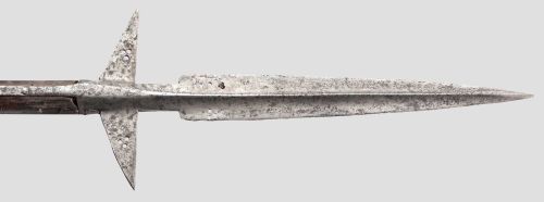 XXX art-of-swords:  Military Lugged Spear  Dated: photo