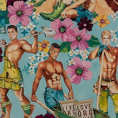 garden-of-succulents:61below:OH MY GOD, I CANNOT. I was looking for Alexander Henry pin ups; and I f