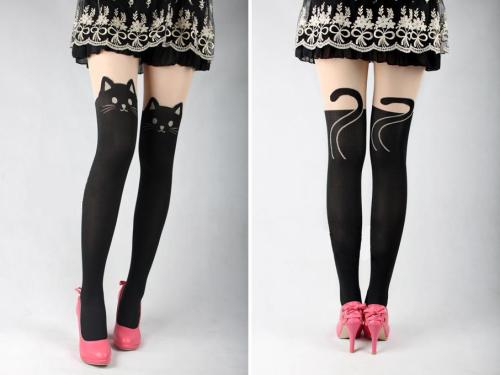 tempeh-princess:  syndromestore:  Kitty Tail Tights  I need these in my life