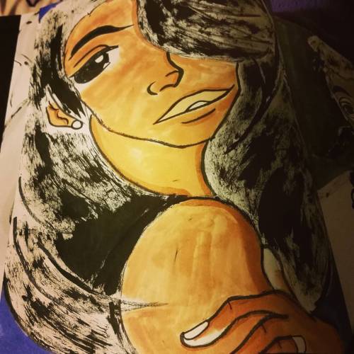 #inktober bonus: aaliyah. Hard to believe it has been 15yrs since she have left this world. She was 