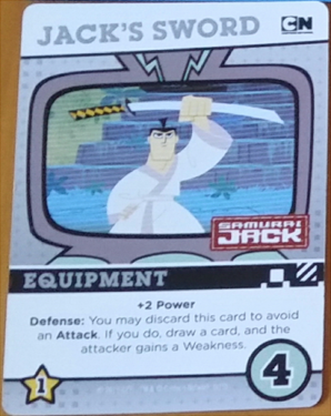 Cartoon Network Crossover Crisis - Samurai Jack cards breakdown