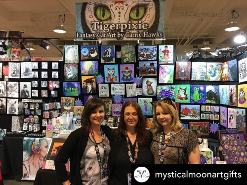 I’m the Artist of the Week @mysticalmoonartgifts ‍ Meet our next Artist of the Week Day 4 