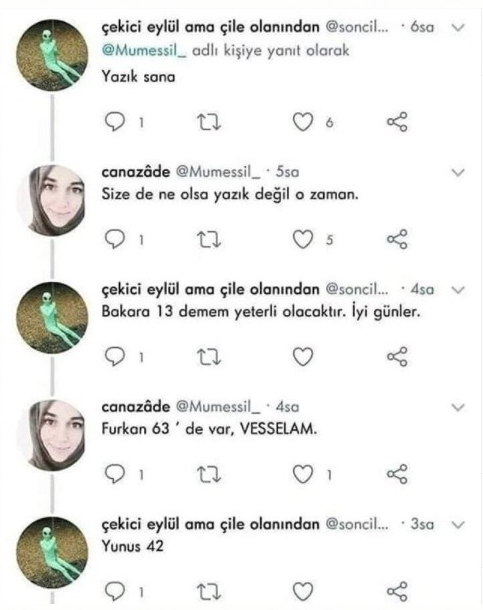 çekici eylül ama çile...