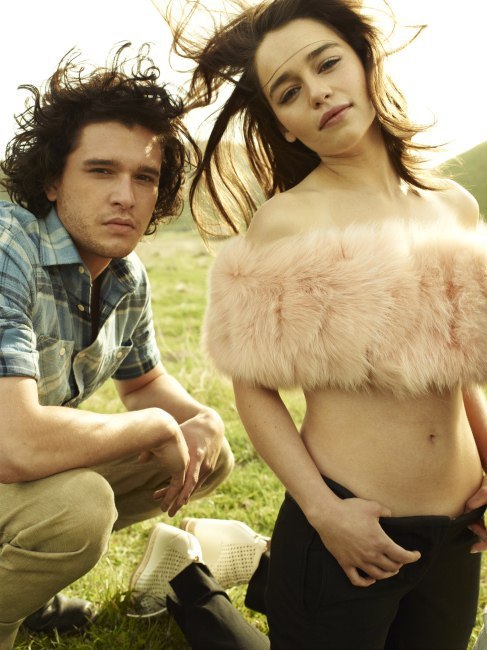 thesacredgrove:  Kit Harington and Emilia Clarke are both amazingly gorgeous. I