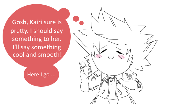 drememoto:  He’s a blabbermouth.