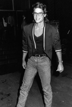 vintagesalt:Rob Lowe || 1980s