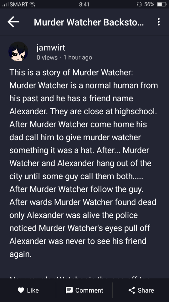 So Here's The Back Story Of Murdere Watcher On My Omlet Arcade