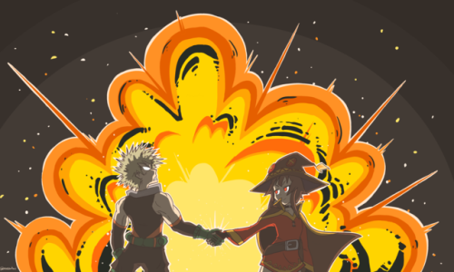 I feel like Megumin and Bakugo could forge a friendship through their mutual love of explosions.