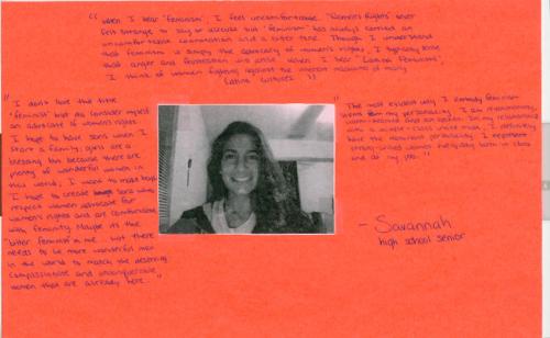 &ldquo;Feminism Outside of El Salon&rdquo; part 2 -Dyaami D'Orazio