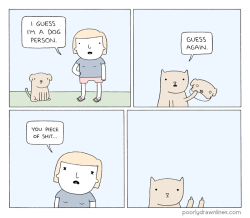 thefingerfuckingfemalefury:  tastefullyoffensive:  [poorlydrawnlines]  TRULY THIS CAT HAS OUTWITTED US ALL 