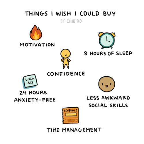 psych2go:  I love these 10 cute motivational posts from chibird.