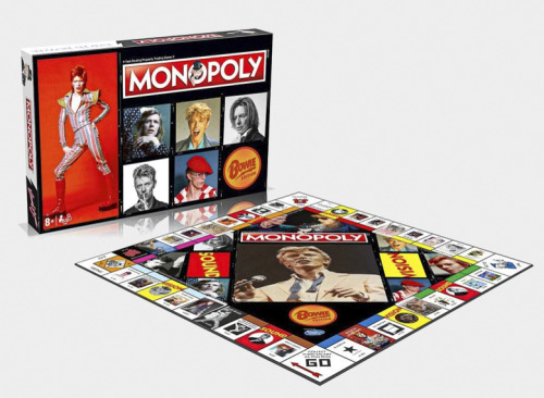 nevver:  A guitar would’ve made sense (or a pile of coke)? David Bowie Monopoly