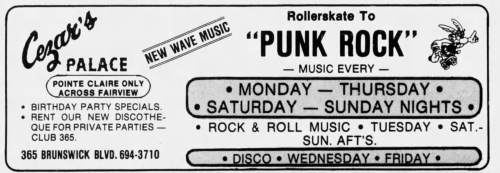 oldshowbiz:Punk Rock Roller Rink