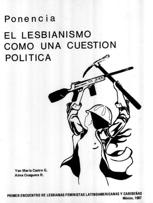 enoughtohold:Cover of El lesbianismo como una cuestión política (Lesbianism As a Political Question)