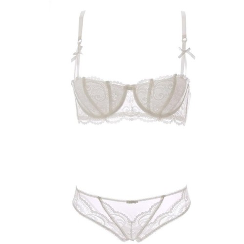 Bra ❤ liked on Polyvore (see more demi bras)