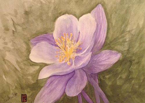Flower painting I’ve been working on for porn pictures