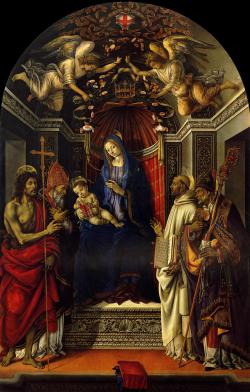  Virgin and Child with Saints John the Baptist,