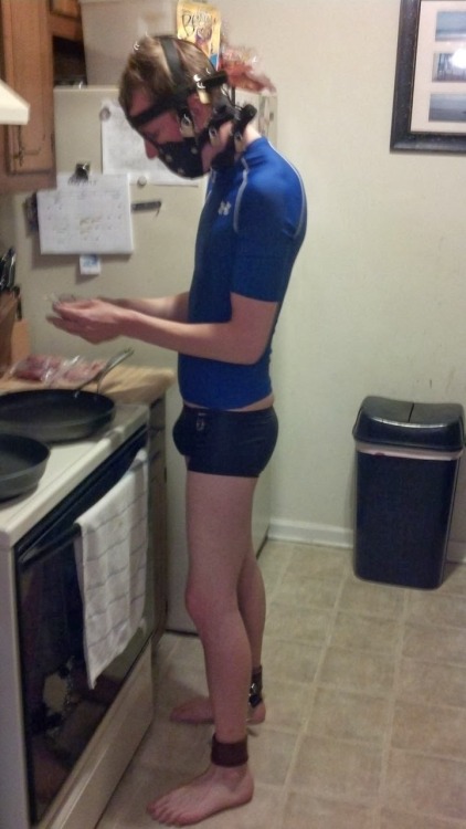 gayslavery:  I relax while the boy prepares my breakfast. It’s a great start to the weekend!   Why do the gays get to have all the fun?