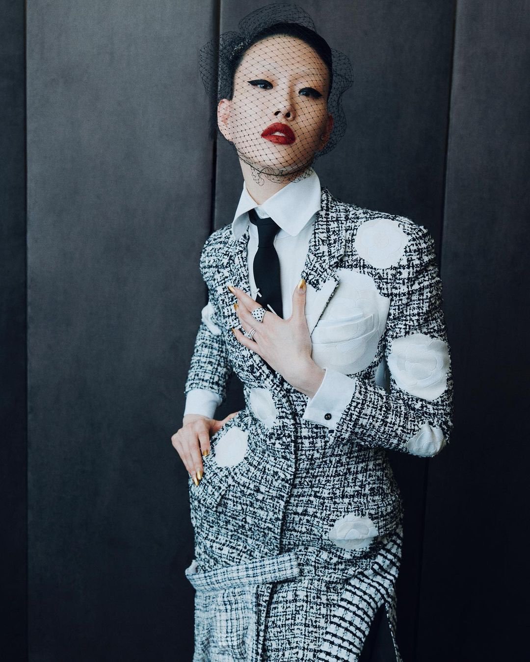 Sora Choi attends The 2023 Met Gala Celebrating Karl Lagerfeld: A