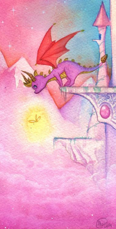 tantziki1: Take a trip down memory lane! Part 1Collection of my old Spyro illustrations