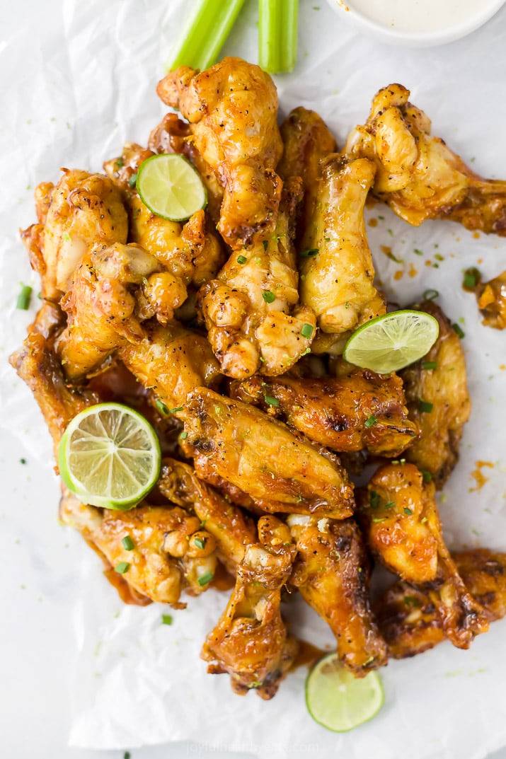 foodffs:  Sticky Sweet ‘n Spicy Chili Lime Chicken WingsFollow for recipesIs this