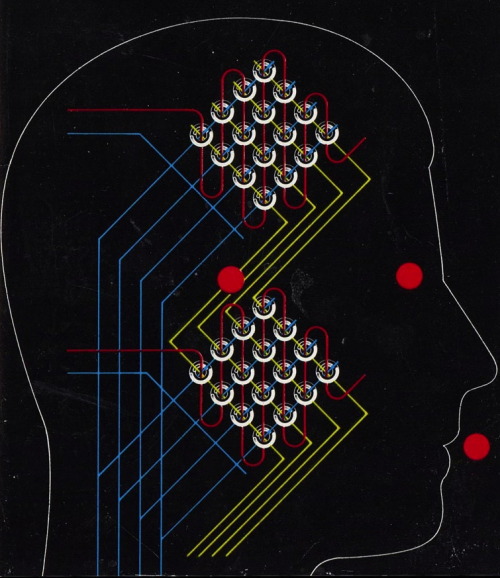 magictransistor:Harada. The Psychology of Communication, by George A. Miller (detail). 1976.
