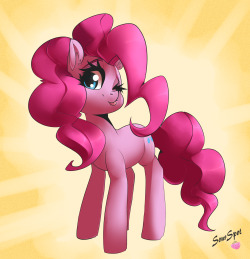 mrdegradation:sourspot:I’ve taken it upon myself to paint a Ponk every time I’m out of ideas. This is probably the best choice^w^