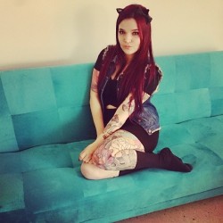 kitty-miau:  Meow #sookiesg #kittymiau #suicidegirls