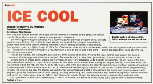 Next Generation #27, March &lsquo;97 - Review of ‘Wayne Gretzky’s 3D Hockey’ i