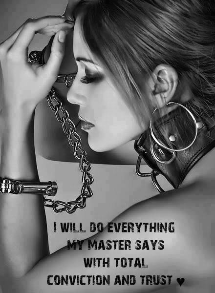 lovely-and-the-nefarious-beast:  It’s crucial that you trust your Master. You shouldn’t be insecure. Your Master loves you more than anything, and you should know that he would never hurt you. Just trust him. <3      (via TumbleOn)