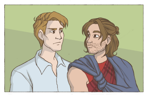 wingedcorgi:and bucky thought he would never see anything better than “star-spangled man with a plan