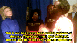 politicalsexkitten:  huffingtonpost:  Black Lives Matter Releases Video Of Closed-Door Meeting With Hillary Clinton WASHINGTON – Newly released video of Democratic presidential candidate Hillary Clinton’s private meeting with Black Lives Matter activists
