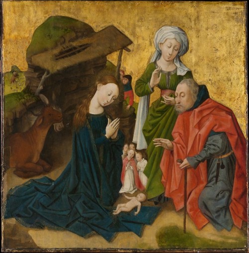 The Nativity, unknown Southern Netherlandish artist, ca. 1460