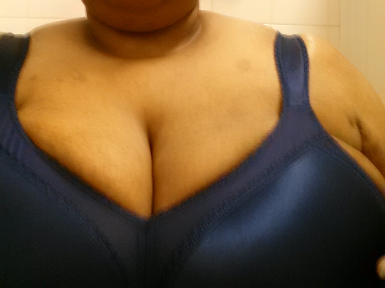 sweetjane421:  My tits and me at work. Well at least it’s almost over.
