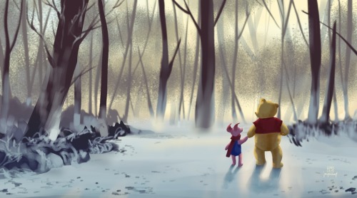 Christopher Robin (2018) 15min - 1hr speedpaints instagram / twitter