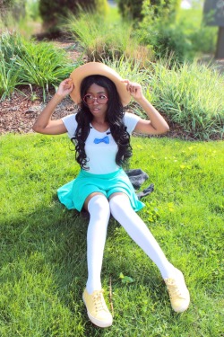 anawinkaro:  pixelghosts:  I was a little skeptical about cosplaying Connie at first but I’m really glad I did it! ⭐️  Wooow!!