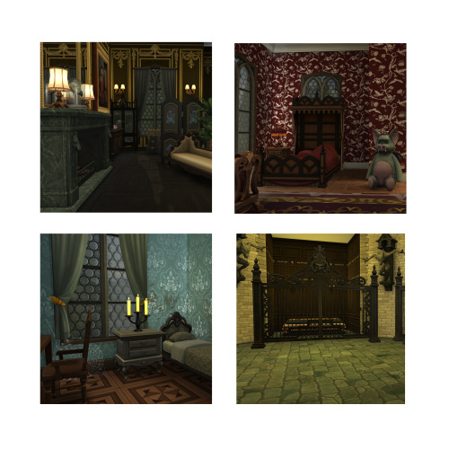 Hello Everyone:), I would like to share this set with you, it contains: Two story gothic windows, a 