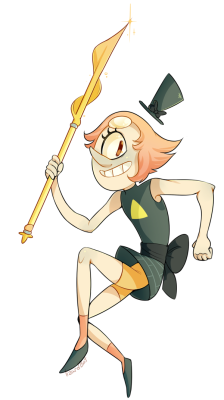 lizardbatdraws:lizardbatdraws:Because of this and this.I can’t believe Pearl was Bill Cipher all along.