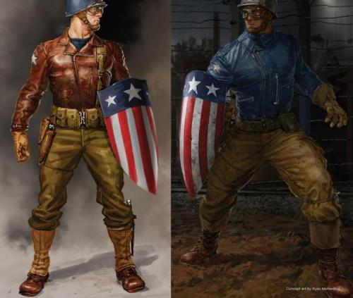league-of-extraordinarycomics:Captain America: The First Avenger Concept ArtCreated by Ryan Meinerdi