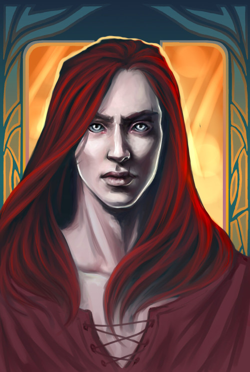 alef-art: Cover Pt.1 for my future book “The Tempered Steel” (written by Lyra) Maedhros 
